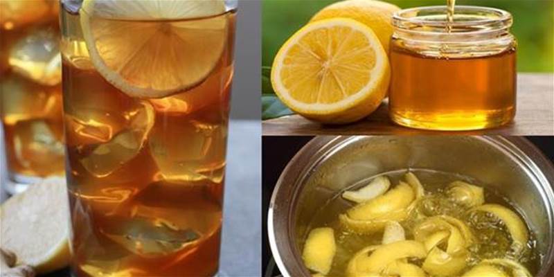 Chá de limão com mel para eliminar resfriado!